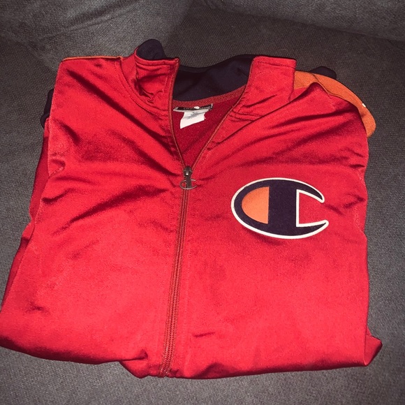 champion men’s zip up sweater - Picture 1 of 3